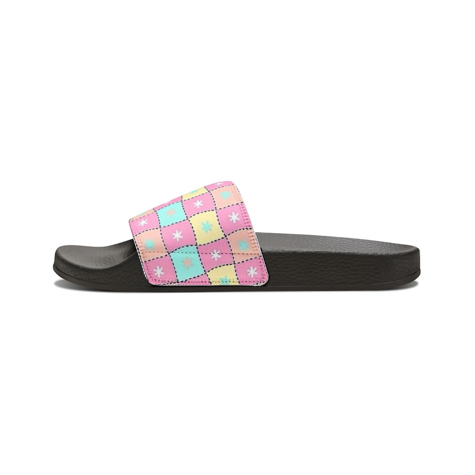 Thumbnail: Youth PU Slide Sandals