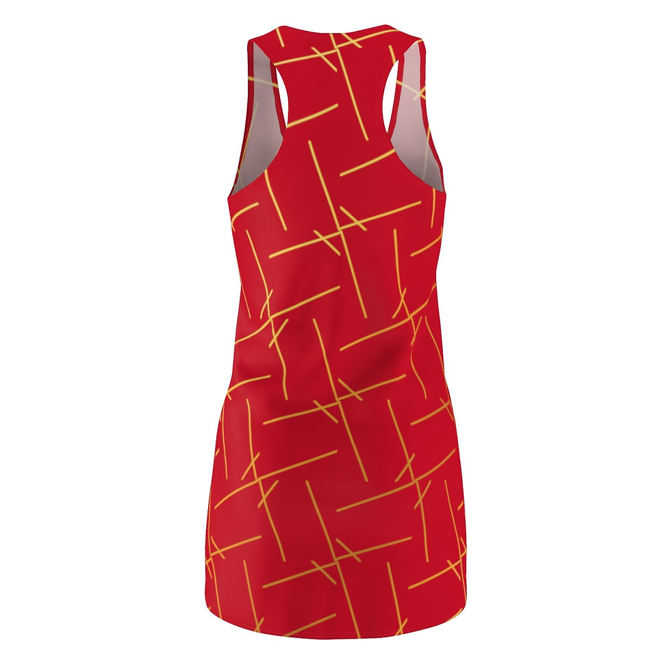 Thumbnail: Women's Cut & Sew Racerback Dress (AOP)