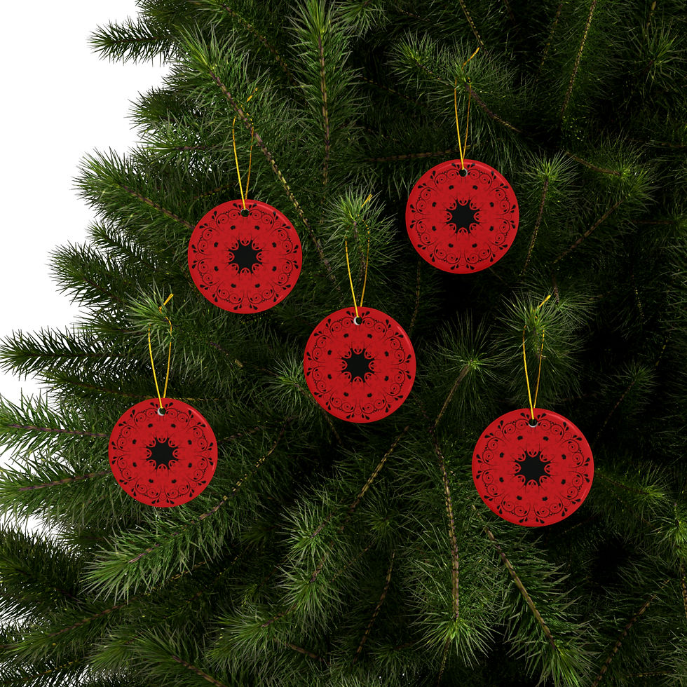 Thumbnail: Ceramic Ornaments (1pc, 3pcs, 5pcs, 10pcs)