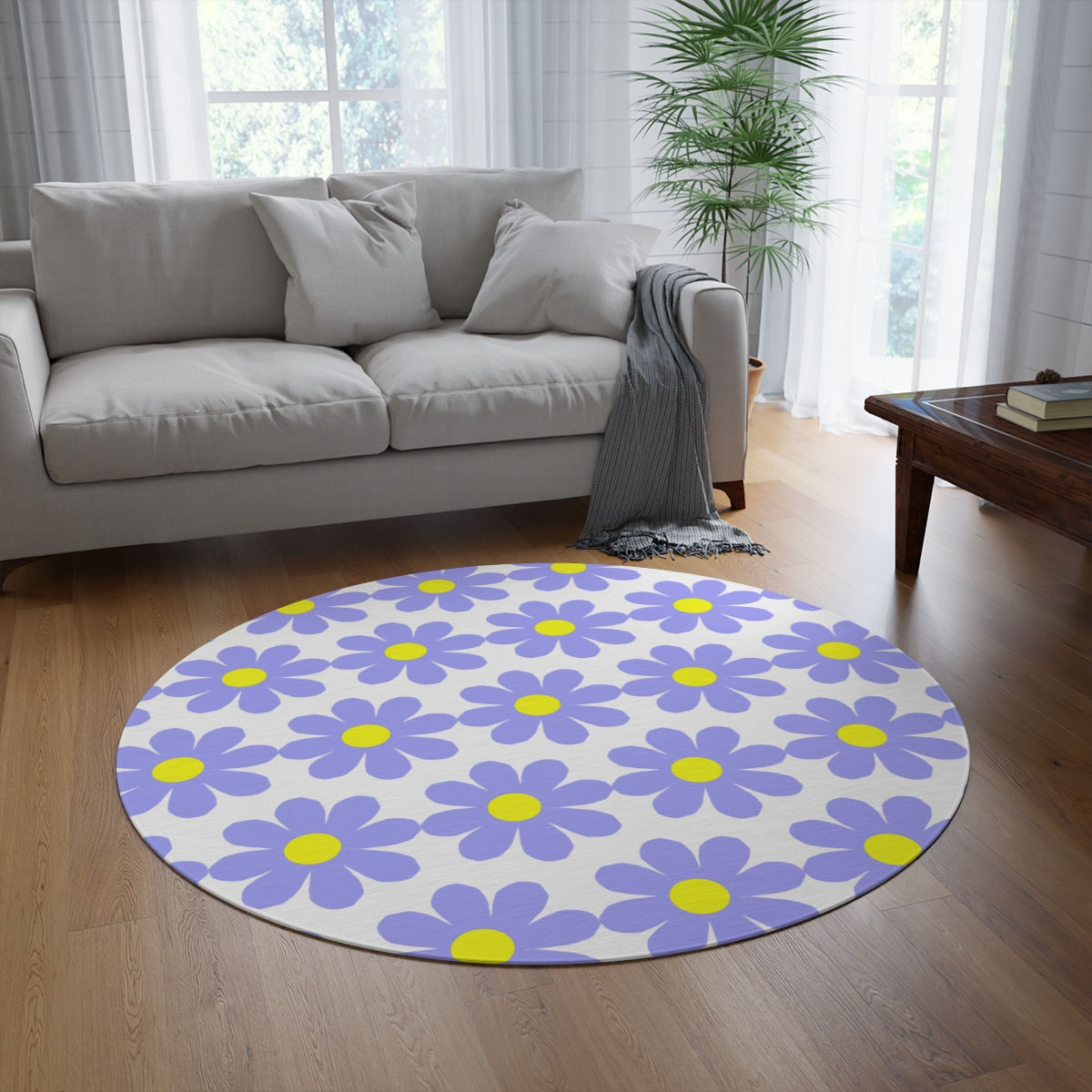 Round Rug "Subtle beauty for refined interiors."