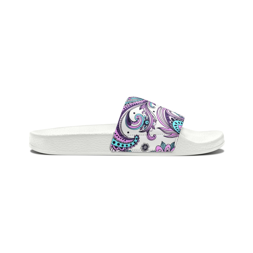 Thumbnail: Youth PU Slide Sandals