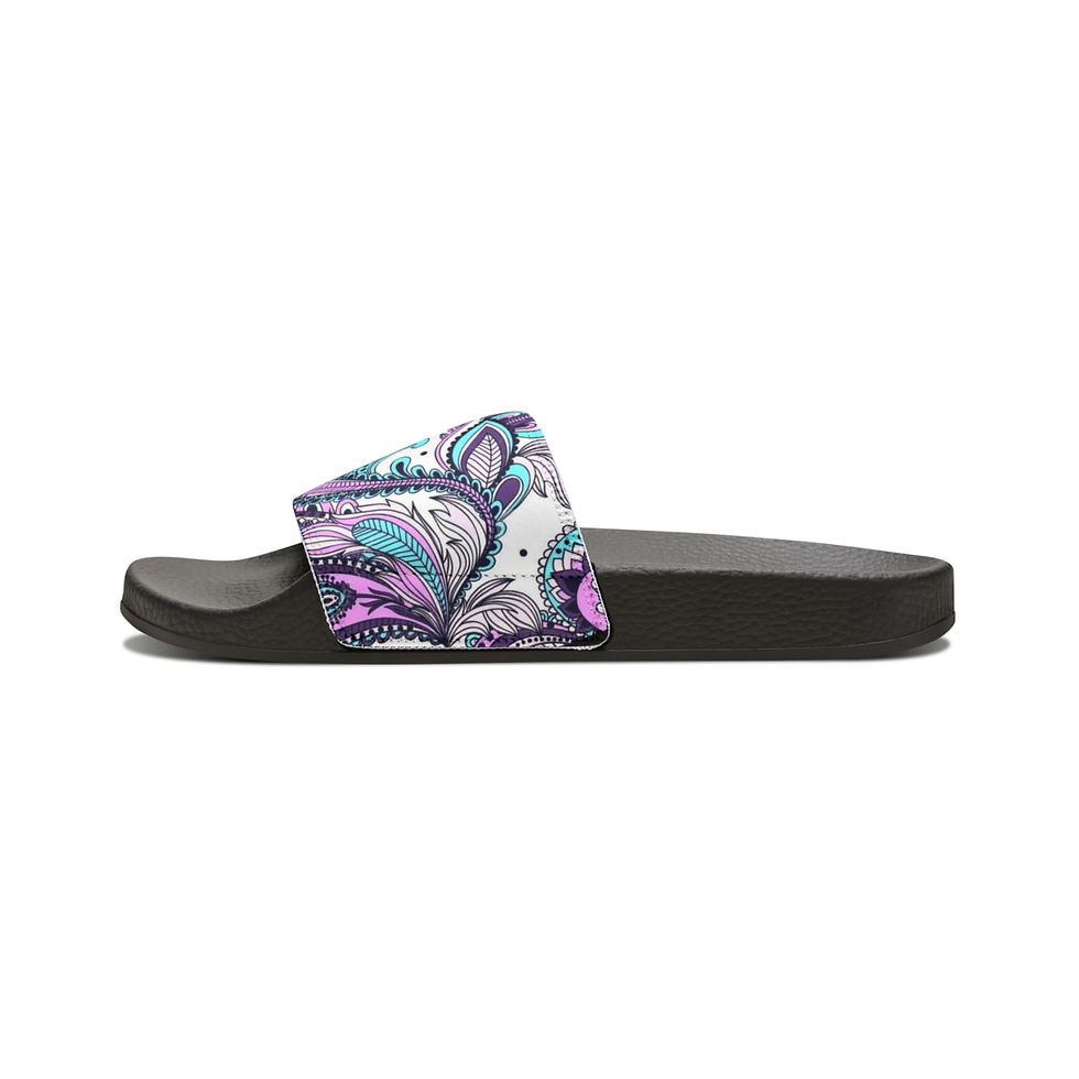 Thumbnail: Youth PU Slide Sandals