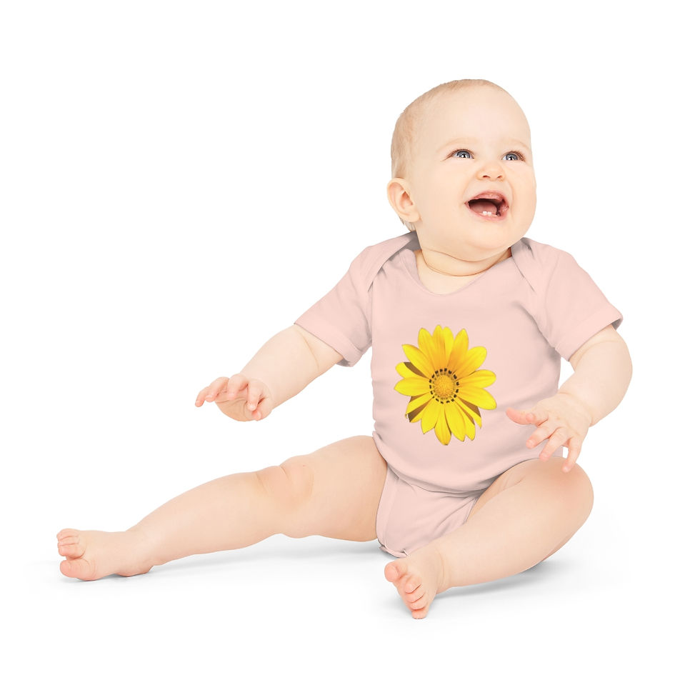 Thumbnail: Baby Organic Short Sleeve Bodysuit