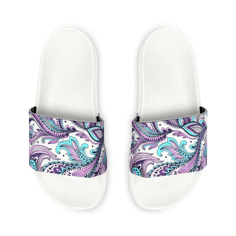 Thumbnail: Youth PU Slide Sandals