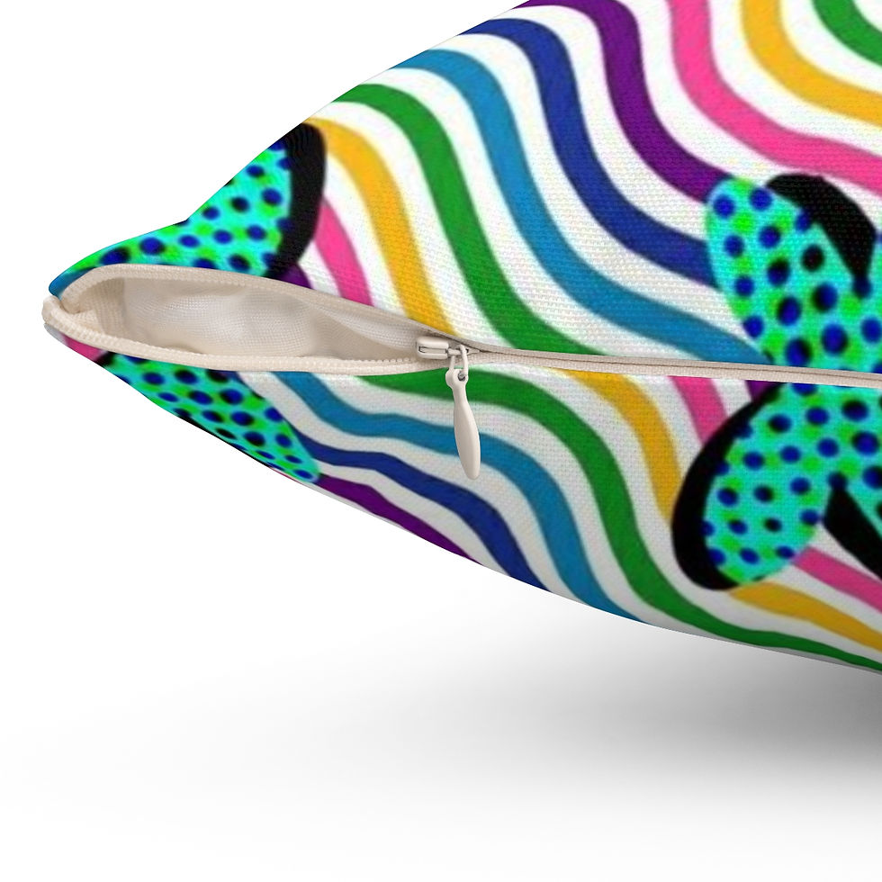 Thumbnail: Spun Polyester Square Pillow