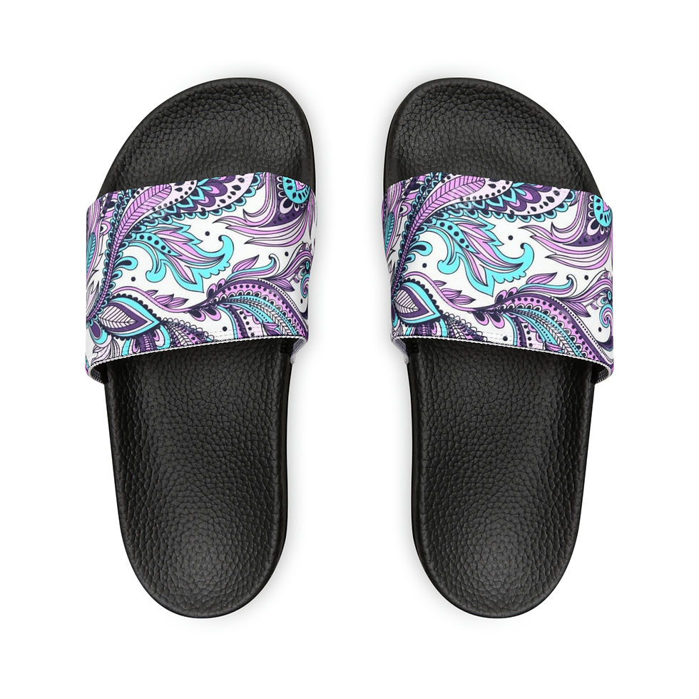 Thumbnail: Youth PU Slide Sandals