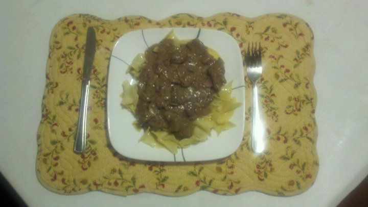 Beef Stroganoff