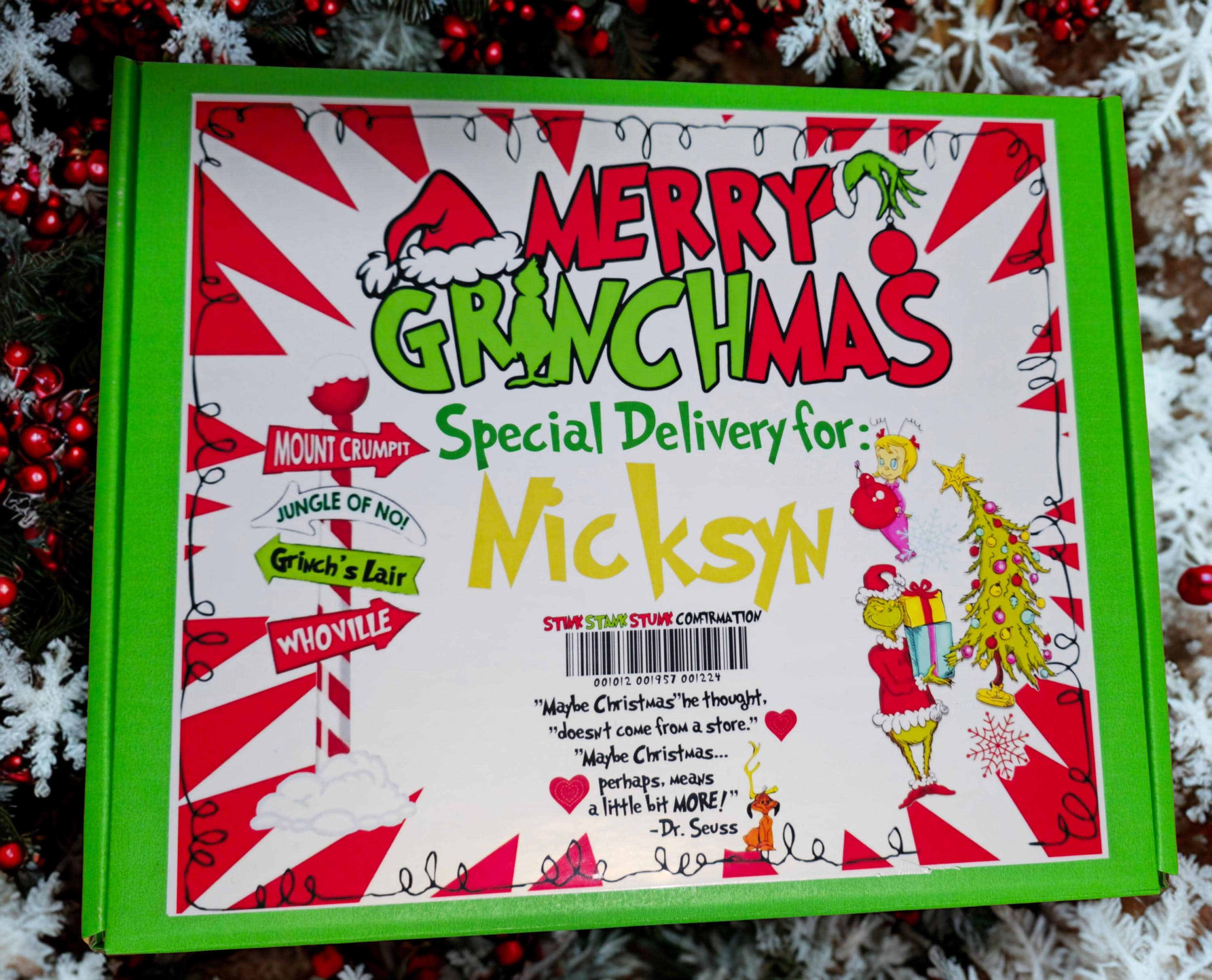 Grinch Holiday Box