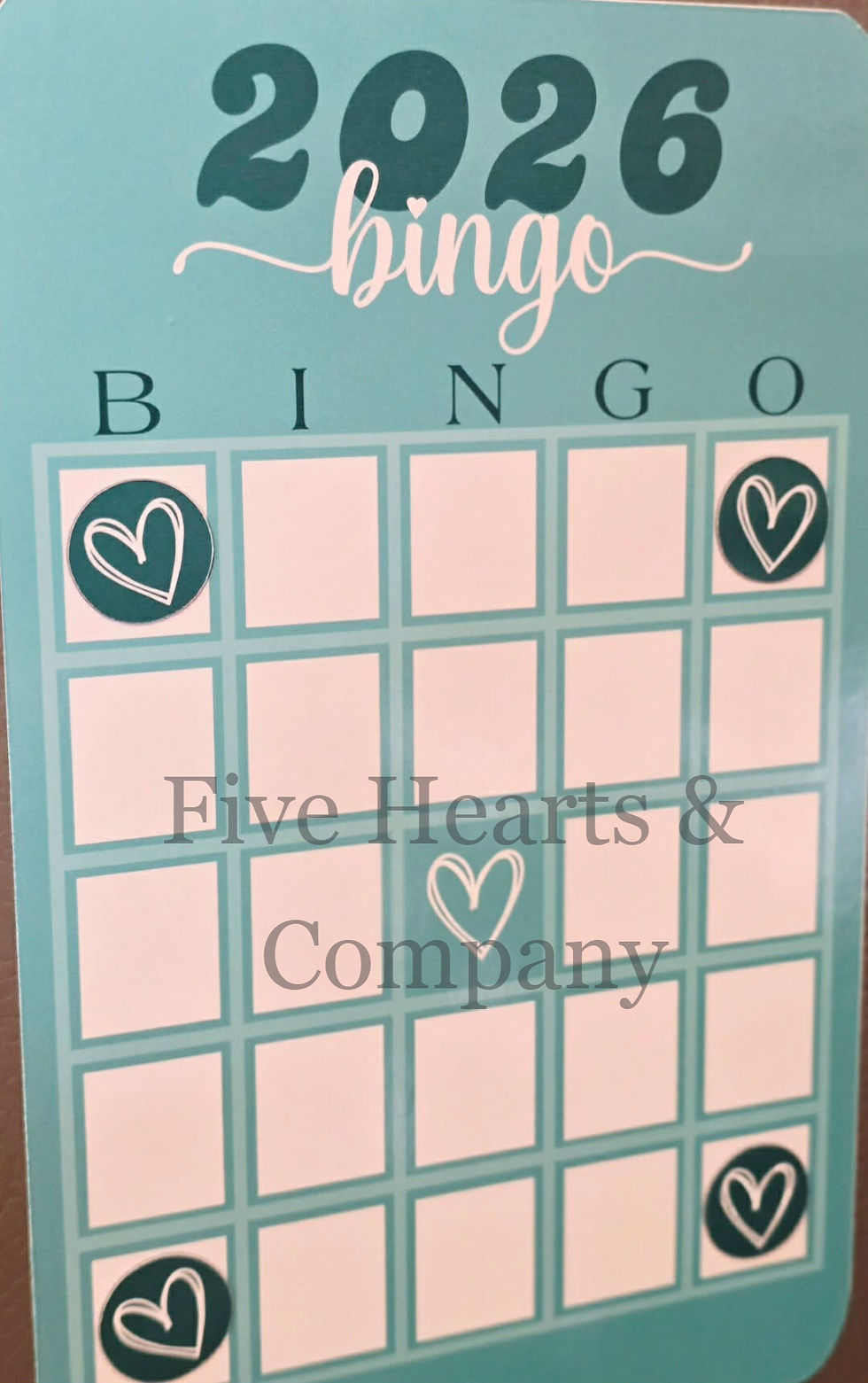 Thumbnail: Magnetic Goal BINGO Board