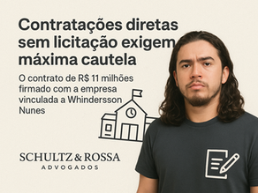 CONTRATAÇÃO DIRETA SEM LICITAÇÃO, TENDO WHINDERSSON NUNES COMO EMBAIXADOR DO PROJETO.