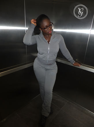 Women’s grey matching set by Ventone Galoré