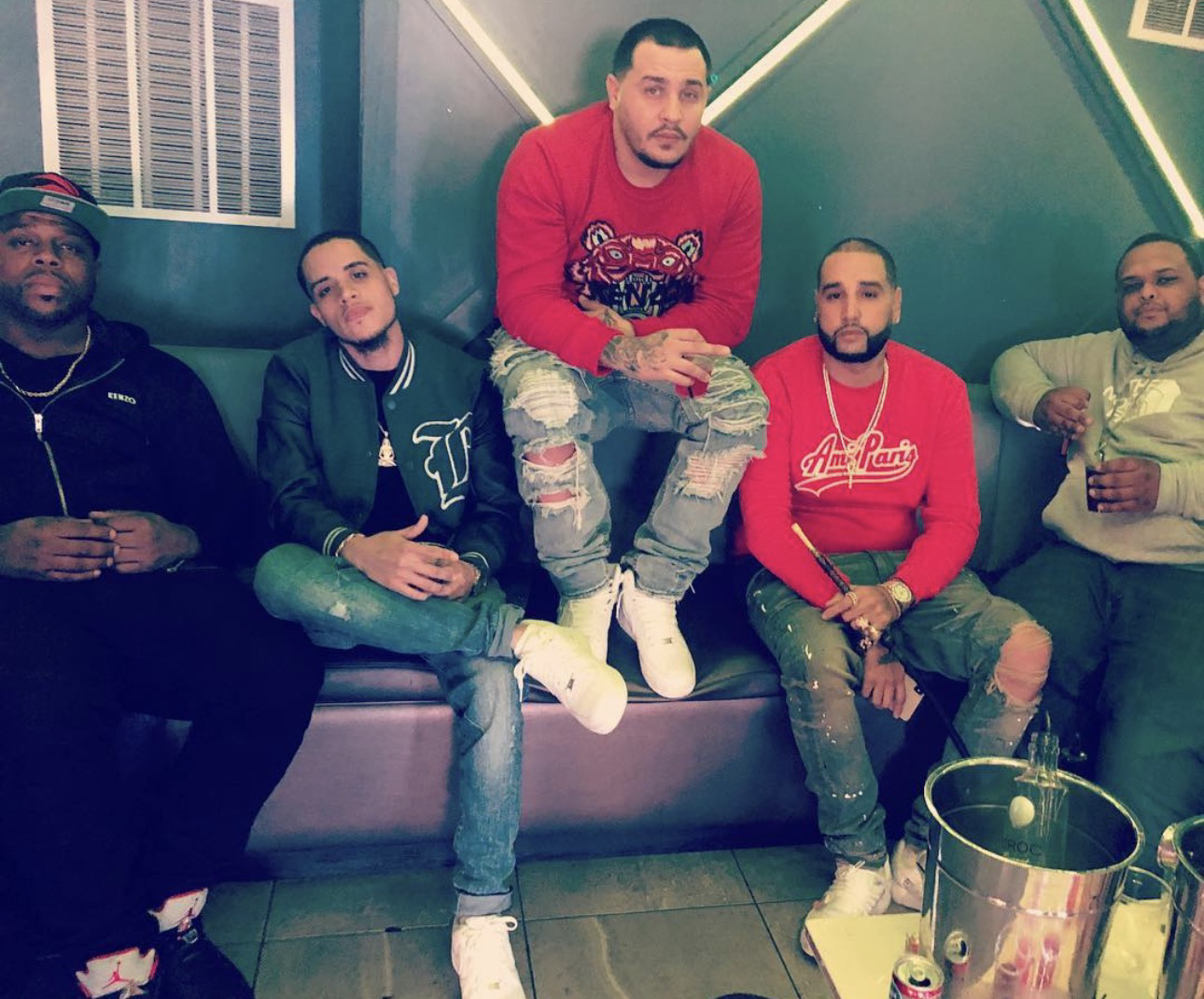 JDMilitant and four other people seated on a couch