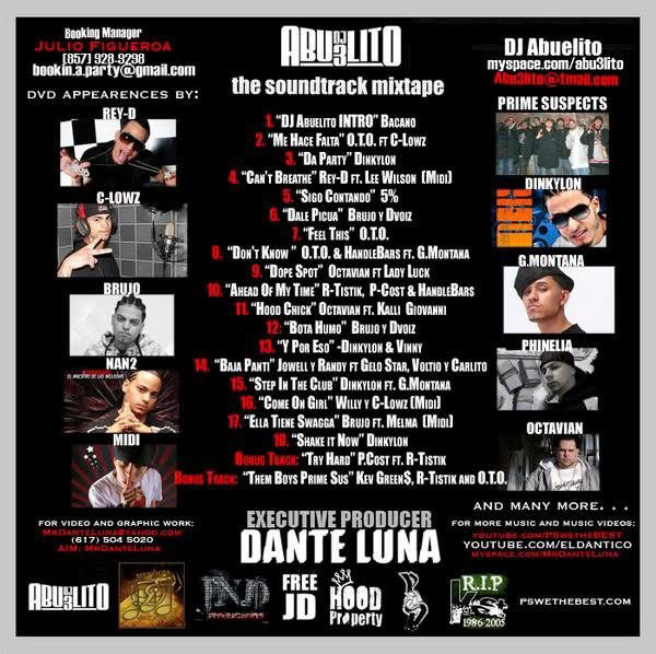 DJ Abuelito — The Soundtrack Mixtape