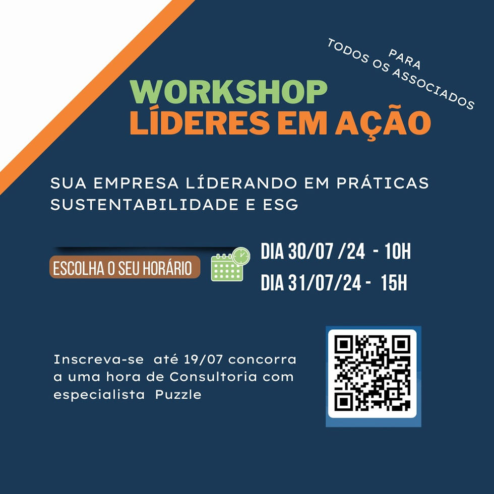 informações do workshop lideres em ação