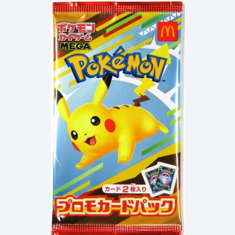 Pokemon McDonald's Japan Promo Booster (2025) - M-P Promotional Cards (M-P)