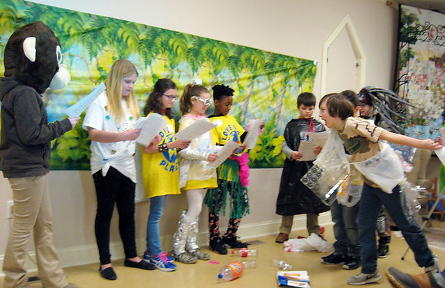 Rain Forest Trash Skit
