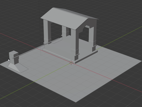 30min Low Poly Blender Model