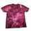 Thumbnail: Back of OOAK Tie-Dye Frederick Douglass Graphic Tee - 2XL. Showcasing the unique magenta and plum hand-dyed marbled texture.