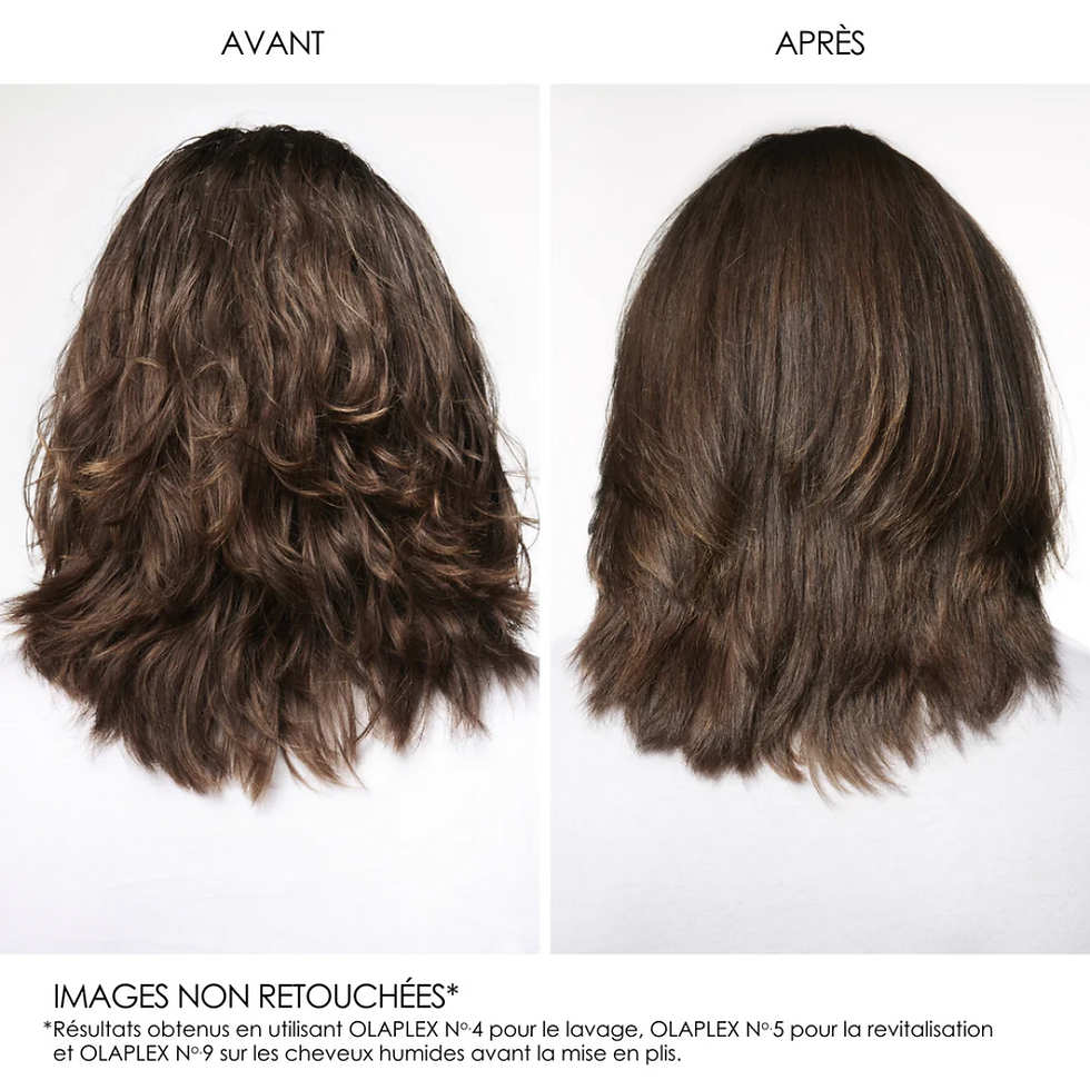 Miniature : De Neuville - Olaplex - N9 Bond Protector -Sérum riche en antioxydant - Avant et Après