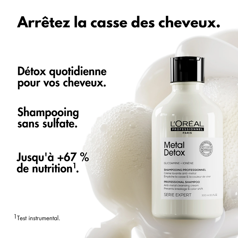 Thumbnail: De Neuville L'oréal Pro Metal Detox Shampooing 300ml