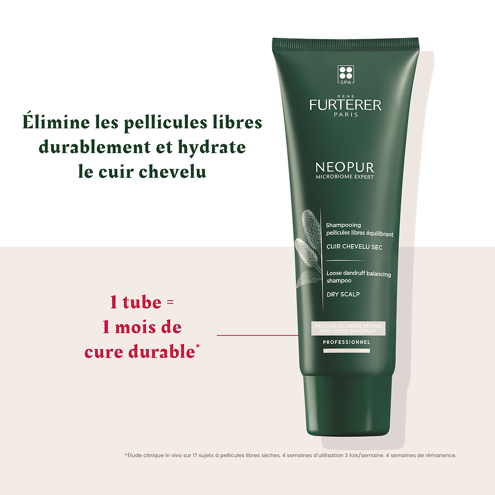 De Neuville - Rene Furterer - Neopur - Shampoing cuir chevelu sec 250ml - Avantages