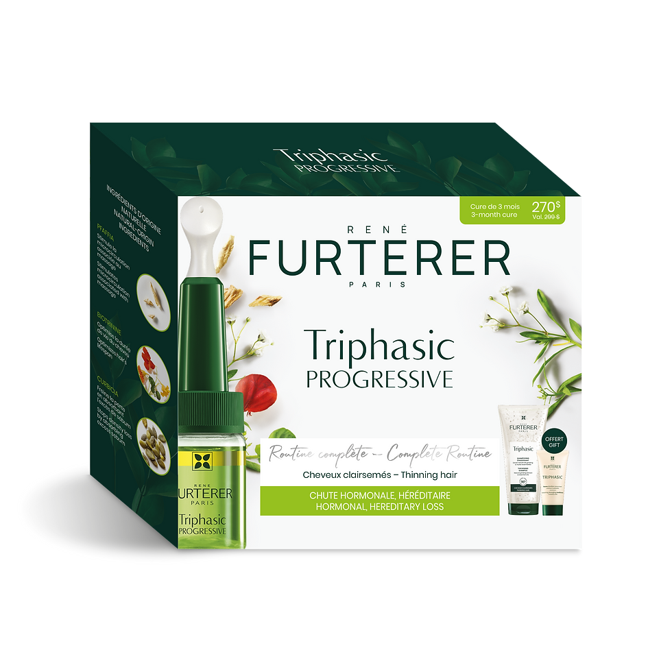 De Neuville - Rene Furterer - Triphasic Progressive - Solution volume des cheveux 16 x 5,5ml