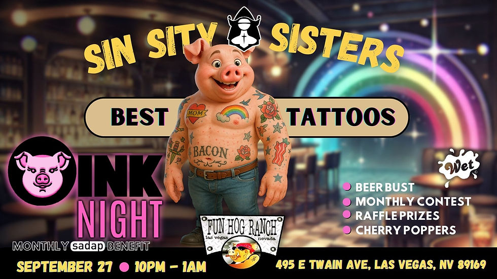 September 27, 10pm-1am, OINK NIGHT 2025