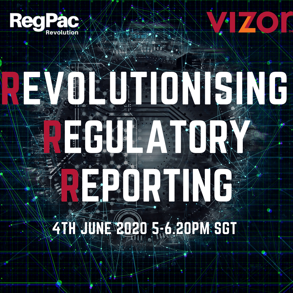 Revolutionising Regulatory Reporting Webinar