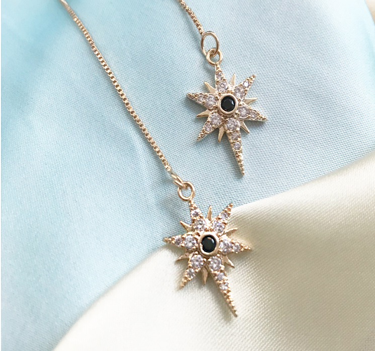 Thumbnail: Devil Eye and Star Cross Necklace