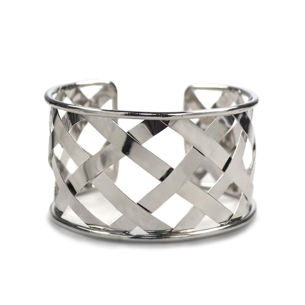 Thumbnail: Cuffed Bracelet Silver