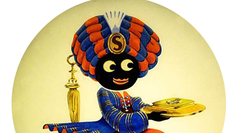 propaganda racista de chocolate