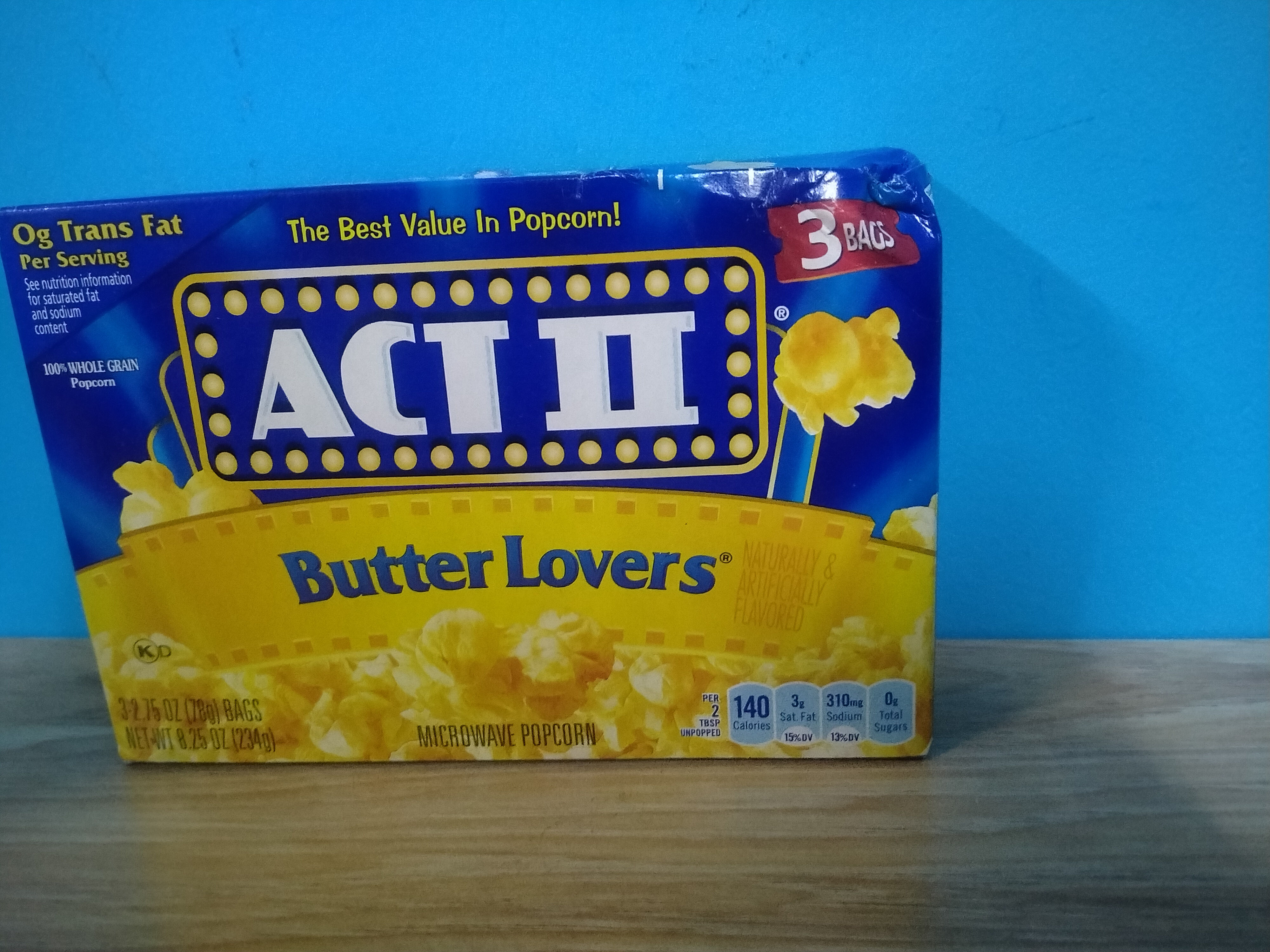 Act II popcorn