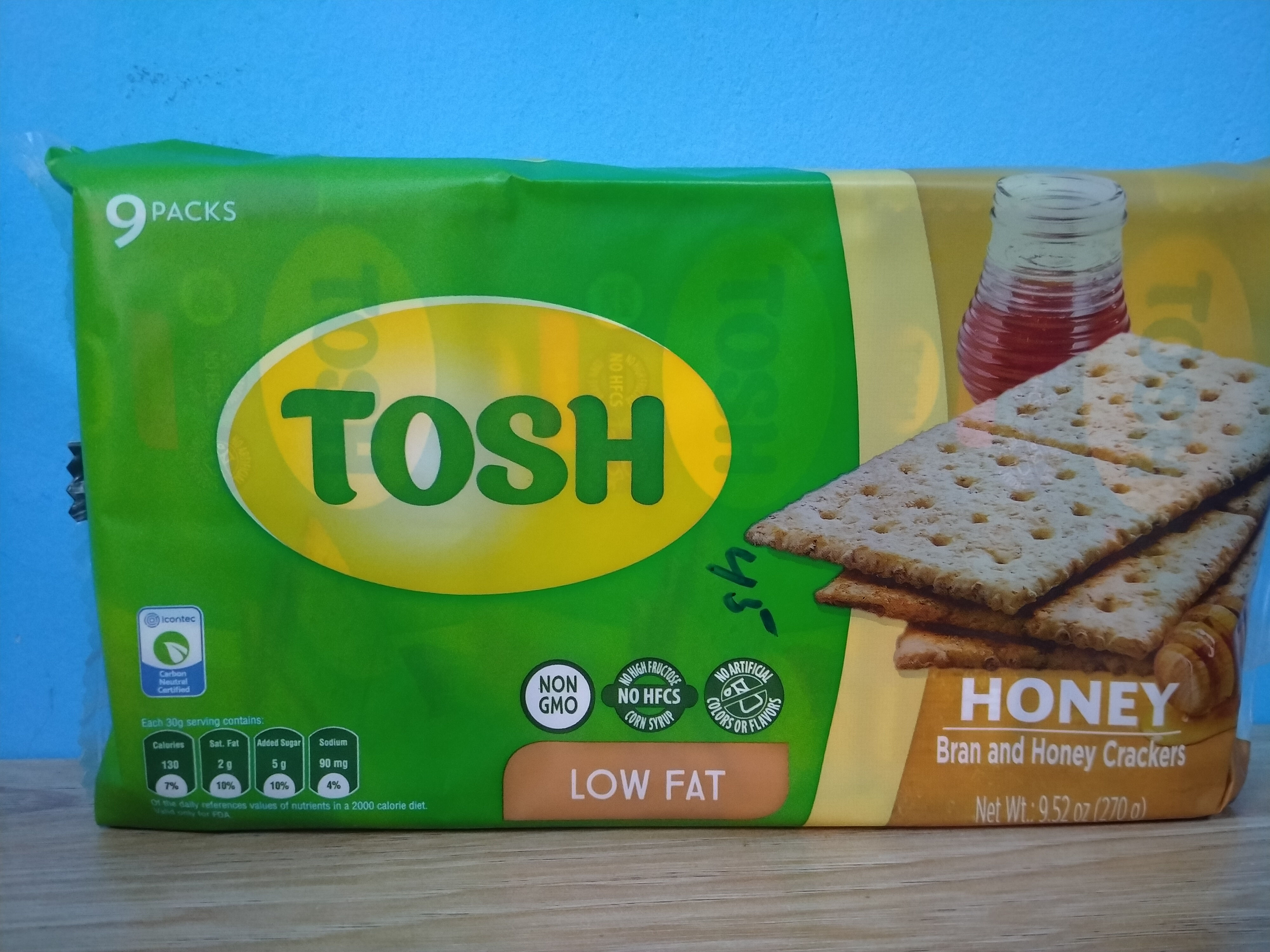 Tosh honey low fat