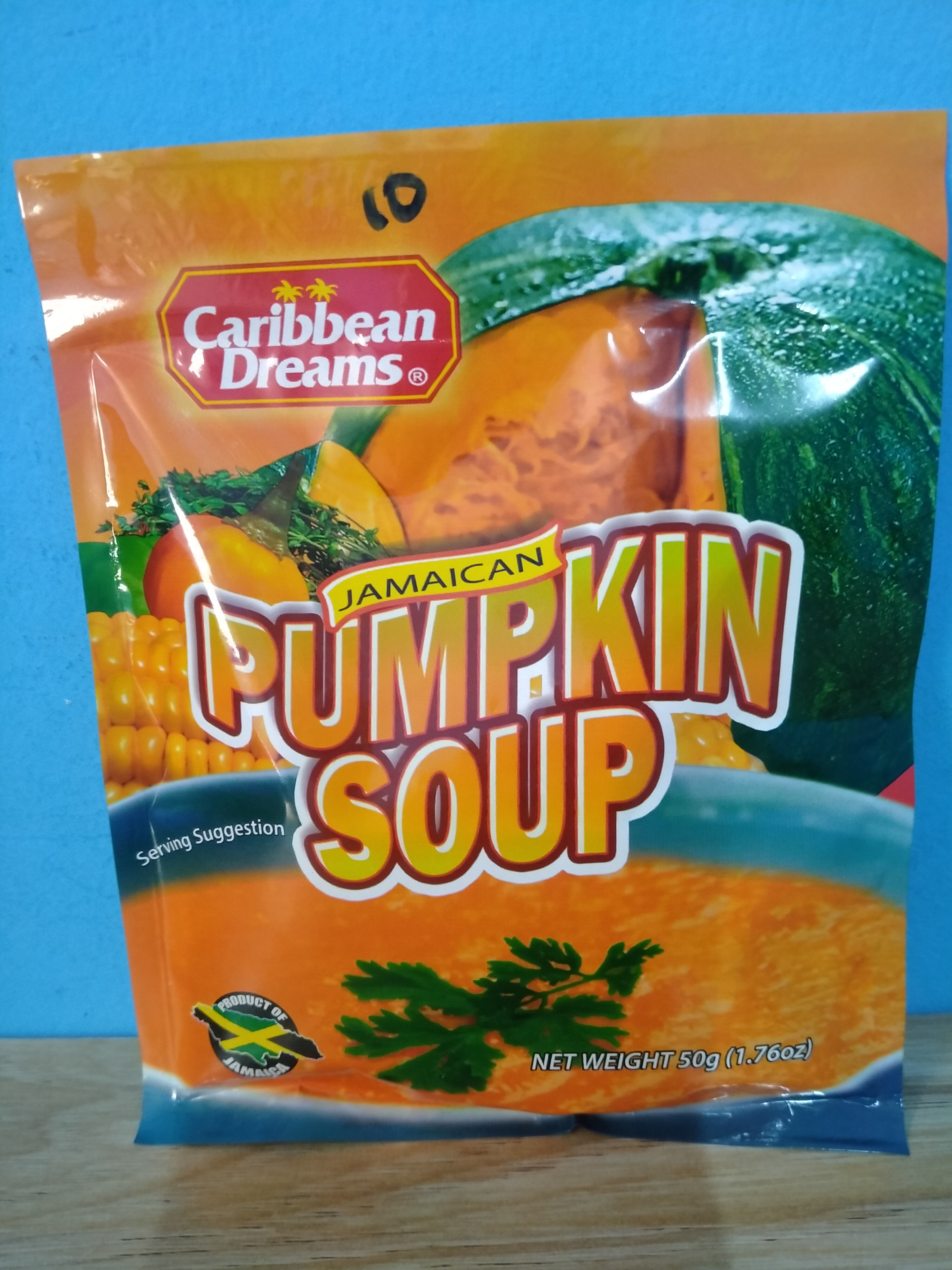 Caribbean dreams pumpkin soup
