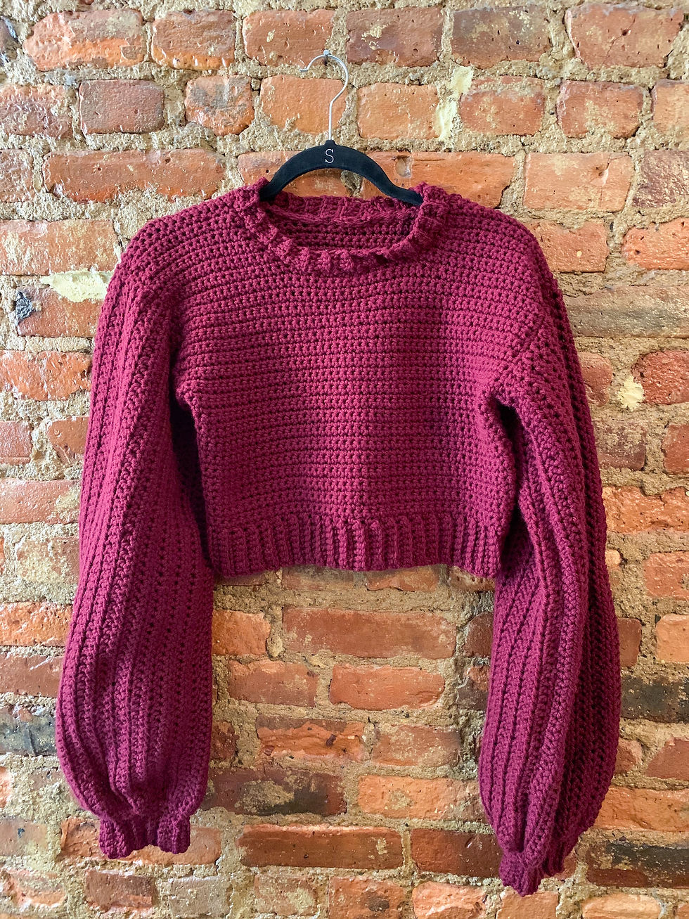 Thumbnail: Puff Sleeve Sweater