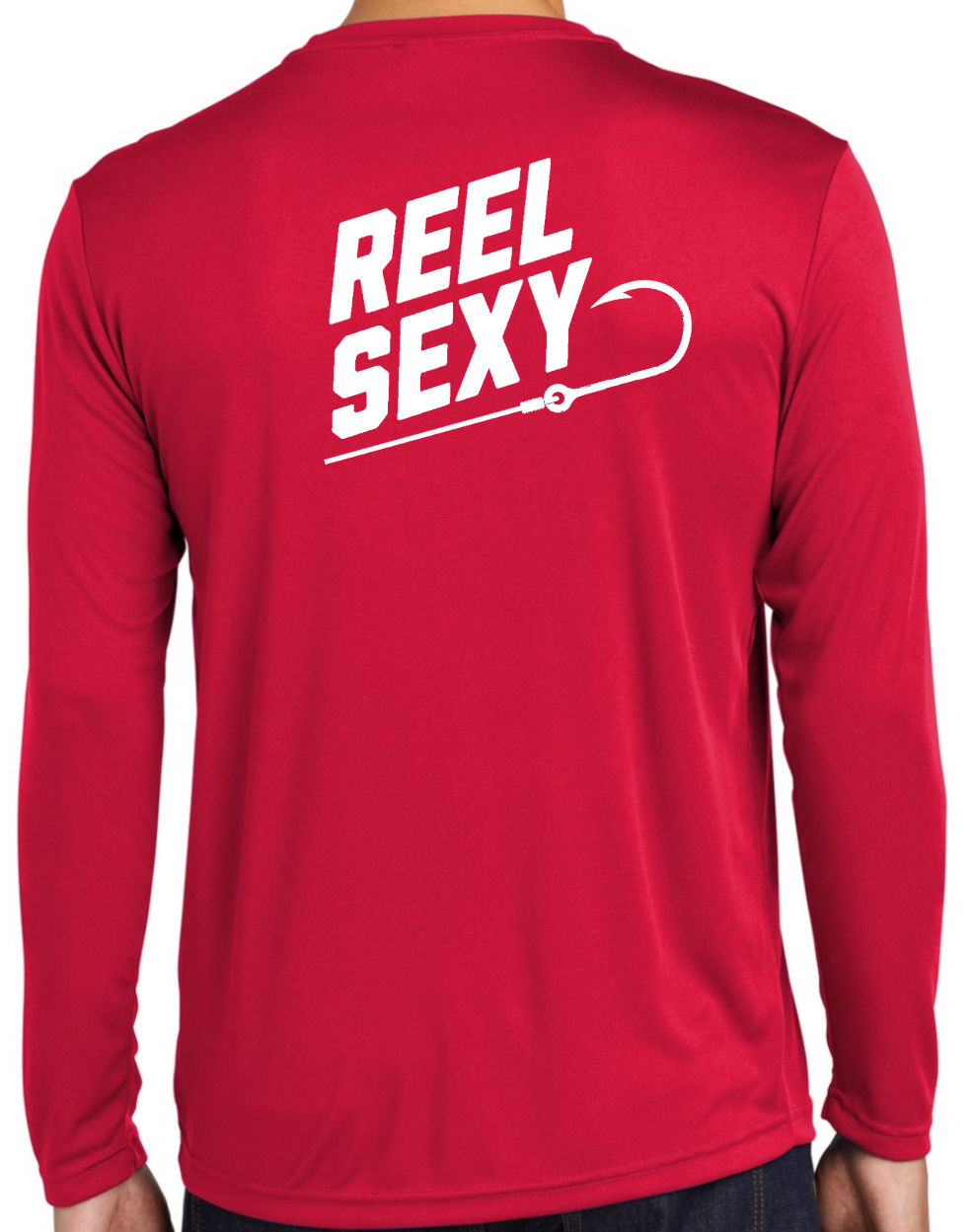 REEL SEXY DRY FIT SHIRT - RED