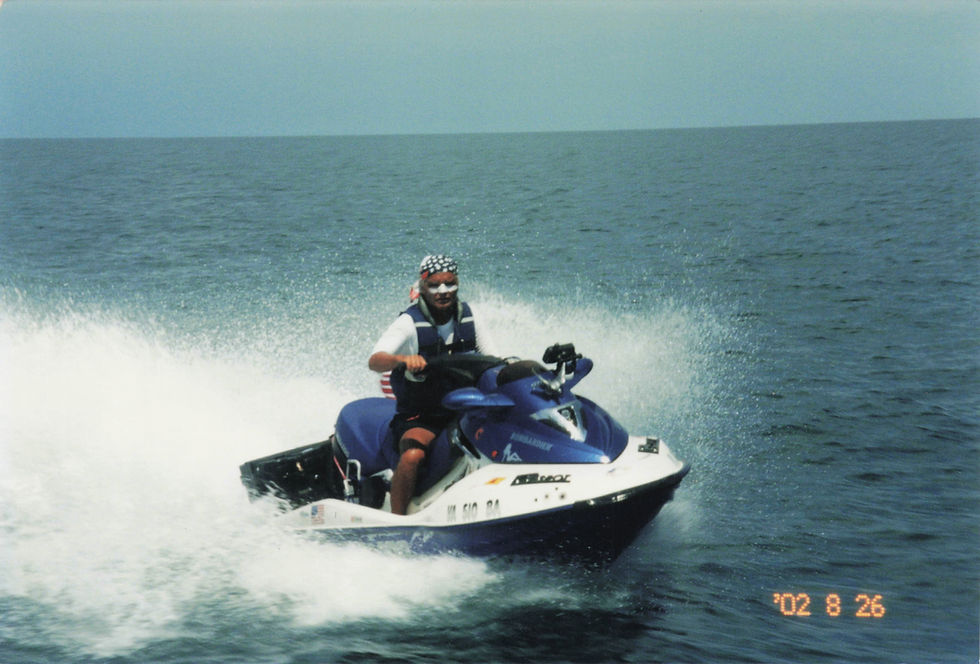 larry on jetski