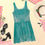 Thumbnail: Teal skater dress, styled for summer