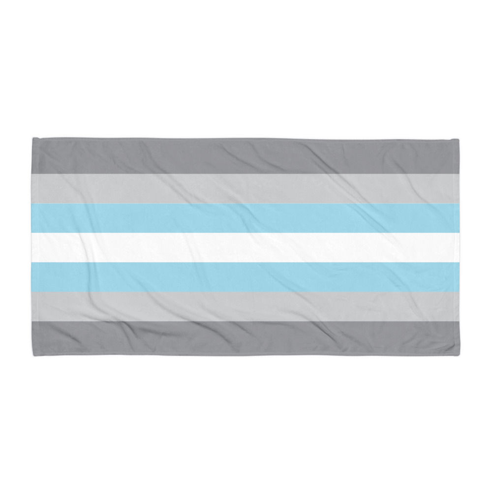 Demiboy Flag Colors Towel