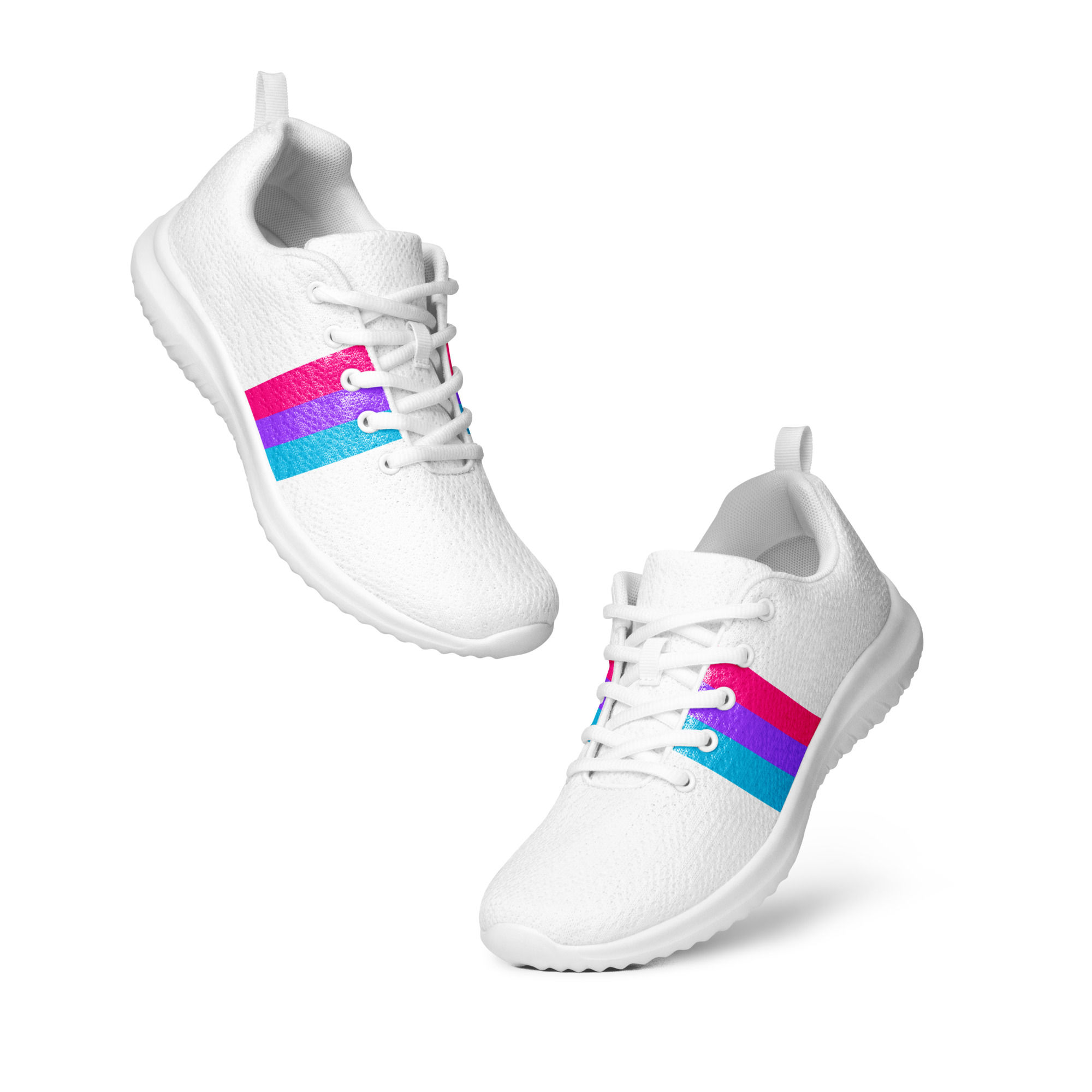Androgyne Flag Colors Men’s athletic shoes