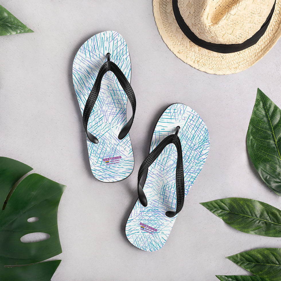 Thumbnail: Neptunic Flag Colors Flip Flops