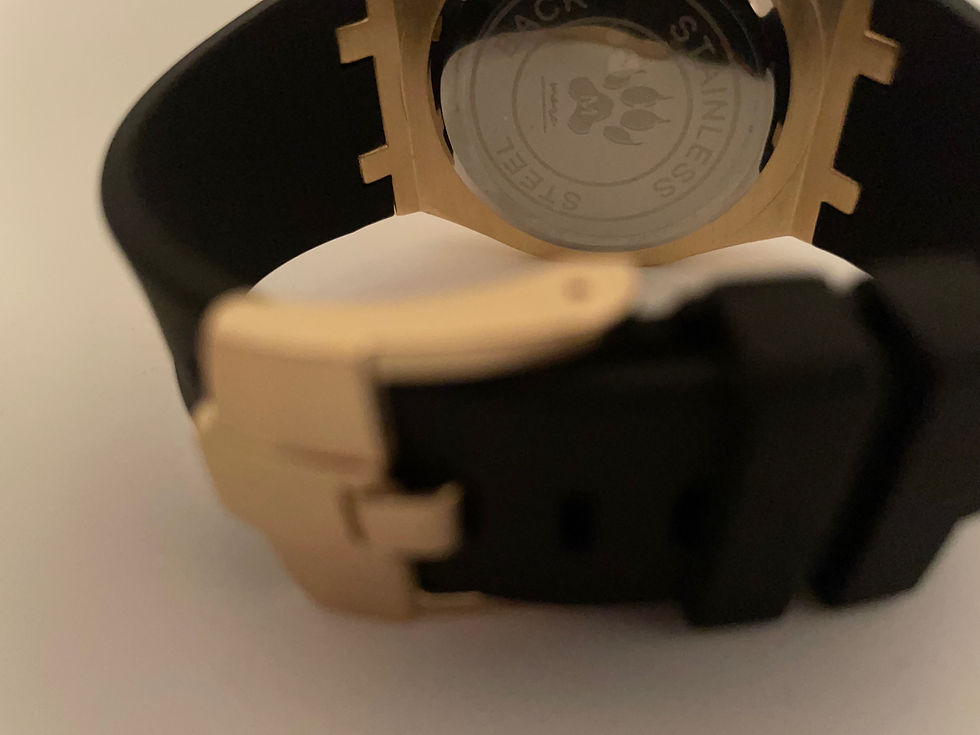 Thumbnail: Mens Black or Gold Marc Watch M1