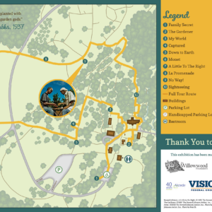 Living Sculpture 2023 Map