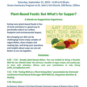 Free event on healthy plant-strong lifestyle with delicious food and great discussion!!