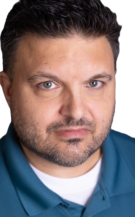 James Dolciamore theatrical headshot