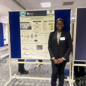 Onajite Abafe Diejomaoh presented groundbreaking research at the Macro Group UK 2026 Annual Polymer Conference at Aston University, Birmingham.