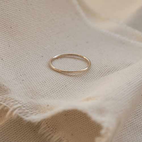 Polished Fine Band Ring NAKIIT