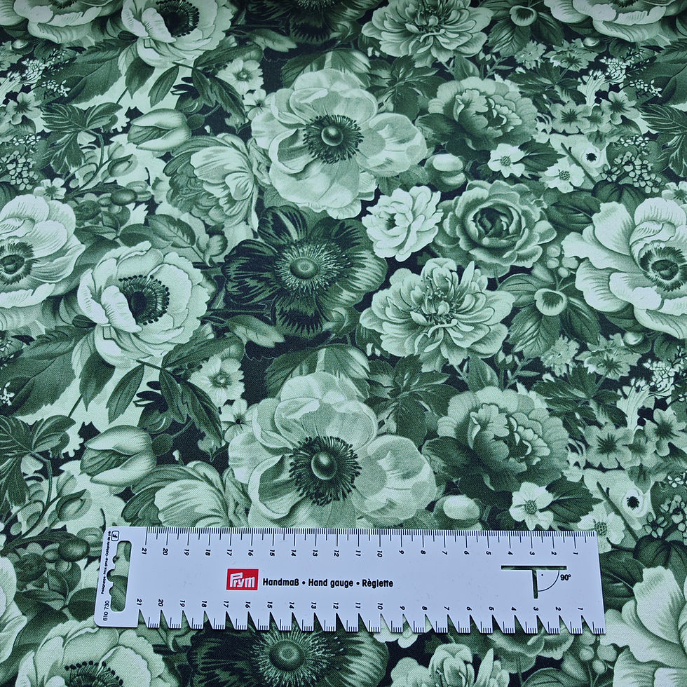 Miniaturbild: Baumwollstoff Premium-Canvas Blumen