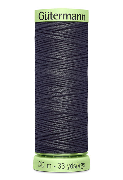 Knopflochgarn - grau