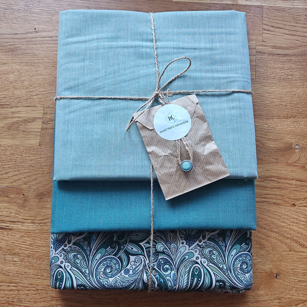 Stoffpaket Dirndl - petrol